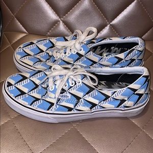Vans - blue/black/white